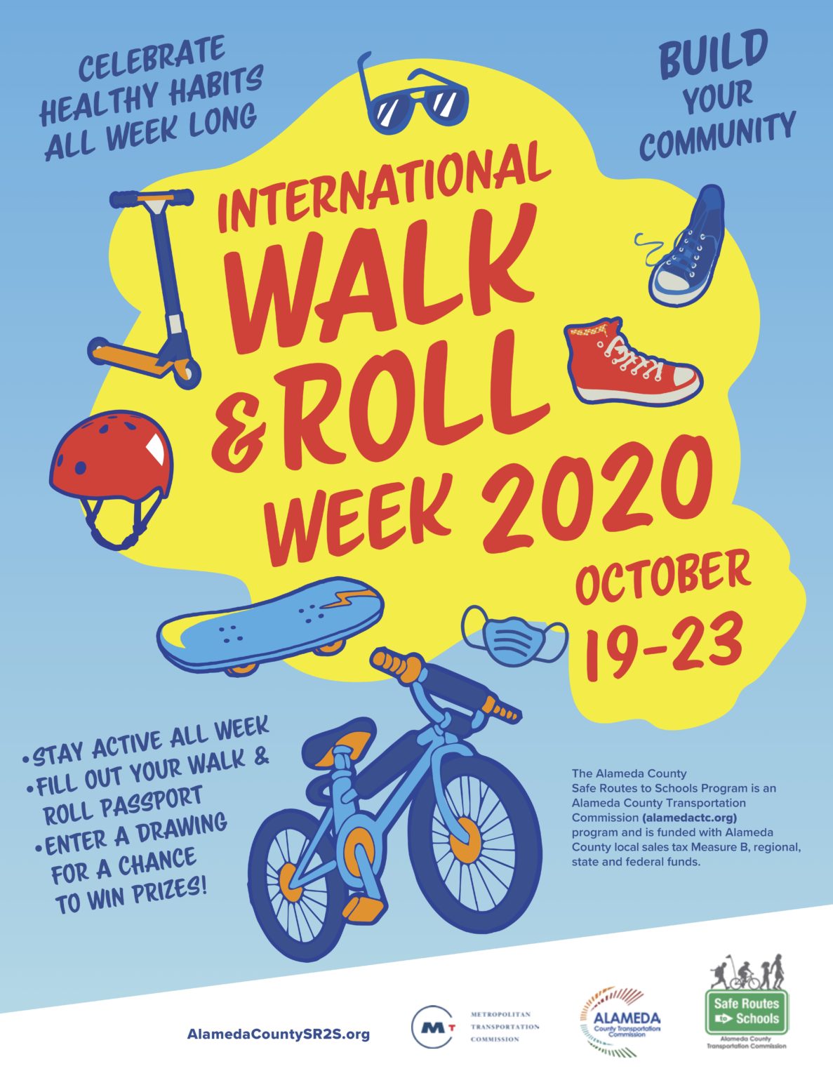 International Walk & Roll Week Dublin Elementary PFC